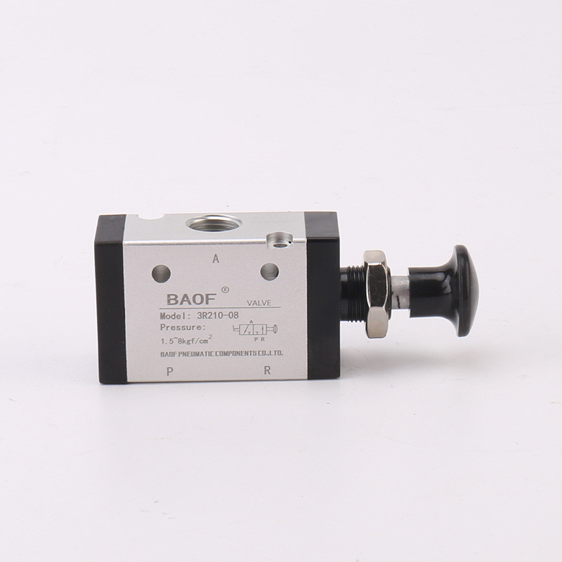 3R210-08 Tay Kéo Van Hướng Dẫn Sử Dụng Van Khí Nén Xi Lanh Điều Khiển Ngược Van Cơ Tay Kéo V