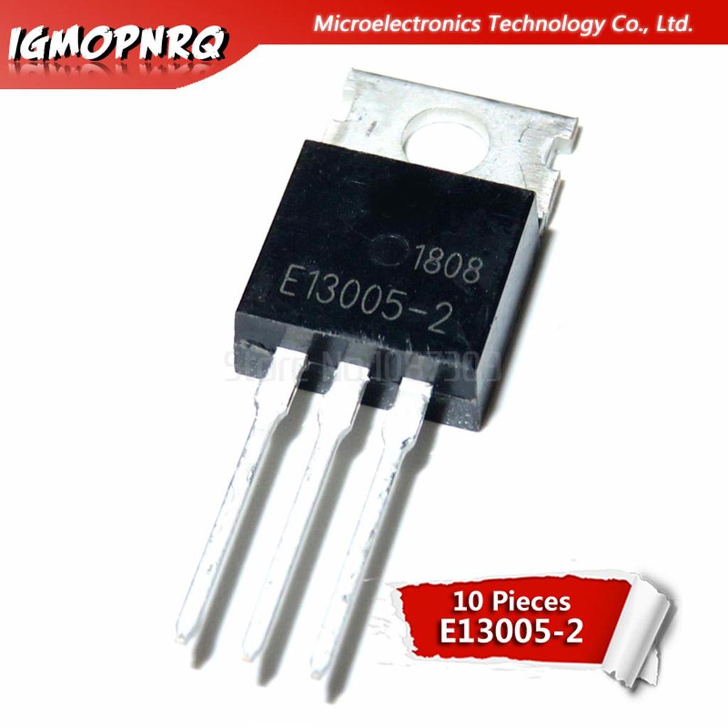 10 CHIẾC E13005-2 TO220 NPN TRUYỀN HÌNH E13005 TO-220 MJE13005-2 MJE13005