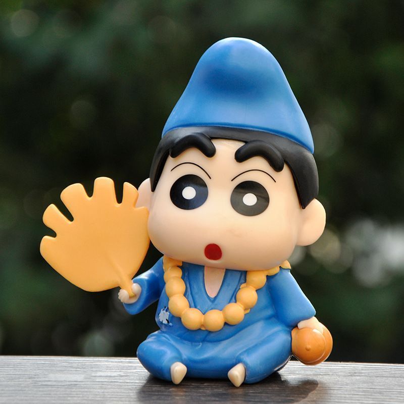 Jigong Shin-Chan Bút chì làm bằng tay Shin-Chan Búp bê sống Phật Jigong Shin-Chan Gashapon Máy chơi 