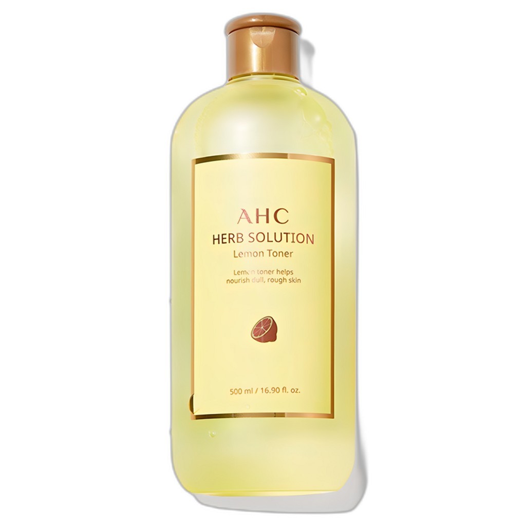 [ahc] Herb Solution Lemon Toner, 500ml, 1 cái / Mực Hàn Quốc / Công thức làm rõ / Xác thực 100% của 