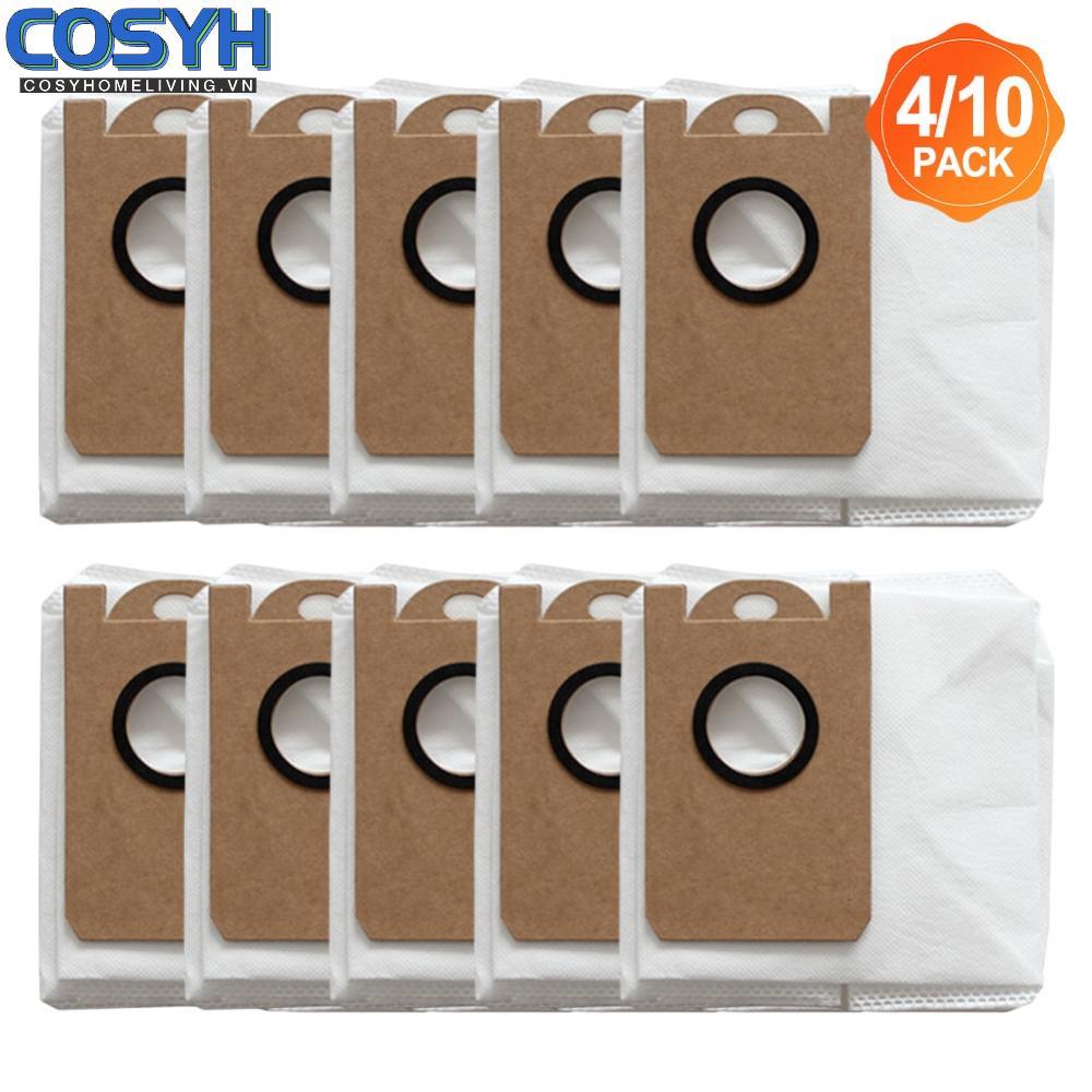 <cosyh>Robust Filtration System Dust Bags for Forinic i9 and For Xbot Vacuums 4/10 Pack