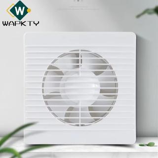 Quạt xả cửa sổ WAPKTY, Quạt thông hơi 4 / 6 / 8 Inch chống muỗi, Quạt hút thông gió tiết kiệm năng lượng treo tường sáng tạo Phòng tắm Nhà bếp Nhà vệ sinh Lỗ thông hơi