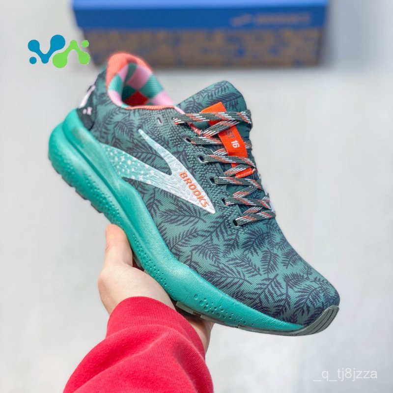 Giày Brooks Adrenaline GTS 24 unisex comfort fit marathon runner giảm rung ổn định chính hãng