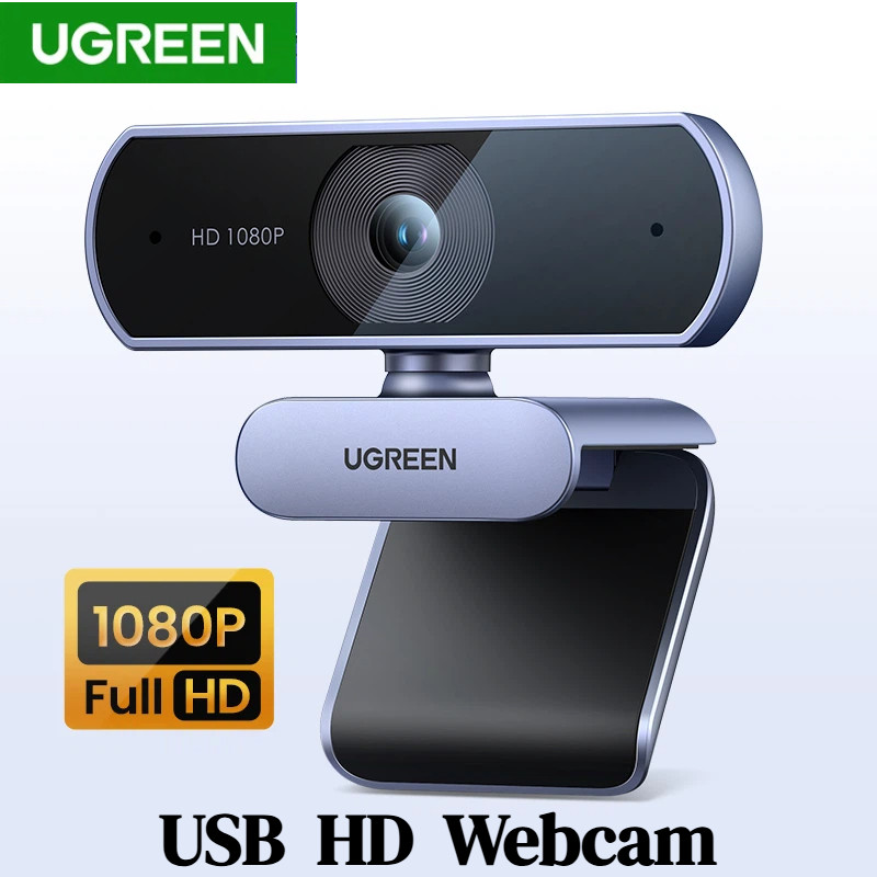 UGREEN USB Webcam Micro Kép 1080P HD Mini Webcam Cho Laptop USB Camera Webcam