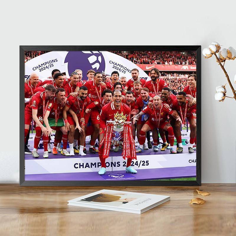 Liverpool FC Champions Canvas Art Câu lạc bộ bóng đá Nghệ thuật treo tường cho trang trí nội thất