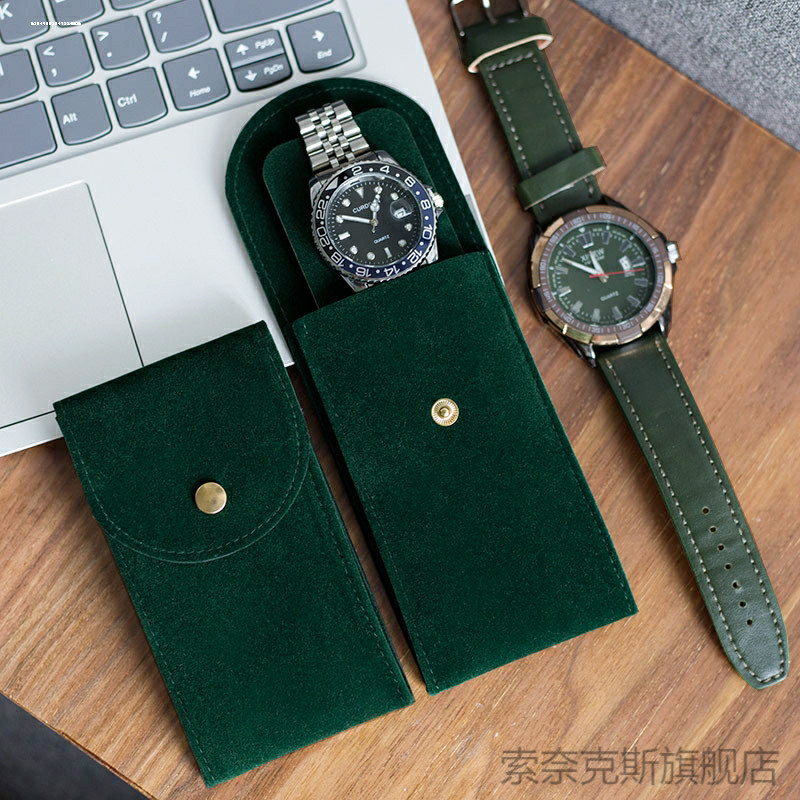Thích hợp cho Đồng hồ ma nước Z1R Rolex Apple Tinh tế Sốt đơn màu xanh lá cây Khóa khóa cổ tay Túi b