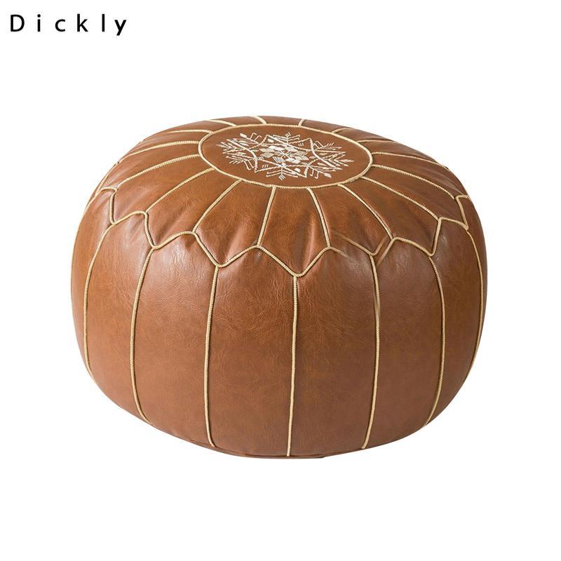 Unstuffed Pouf Bao Chân Ghế Ottomans Chân Trang Trí Nhà Cửa Thêu Thủ Công Trang Trí Pouf Ottoman Tần