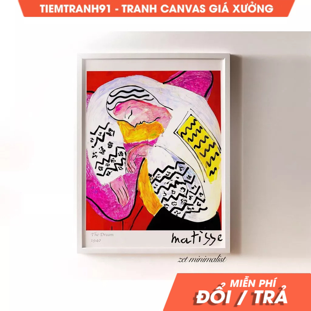 Tranh treo tường, Matisse Aix En Provence, Henri Matisse Exhibition, Vintage Art Poster, Reproductio