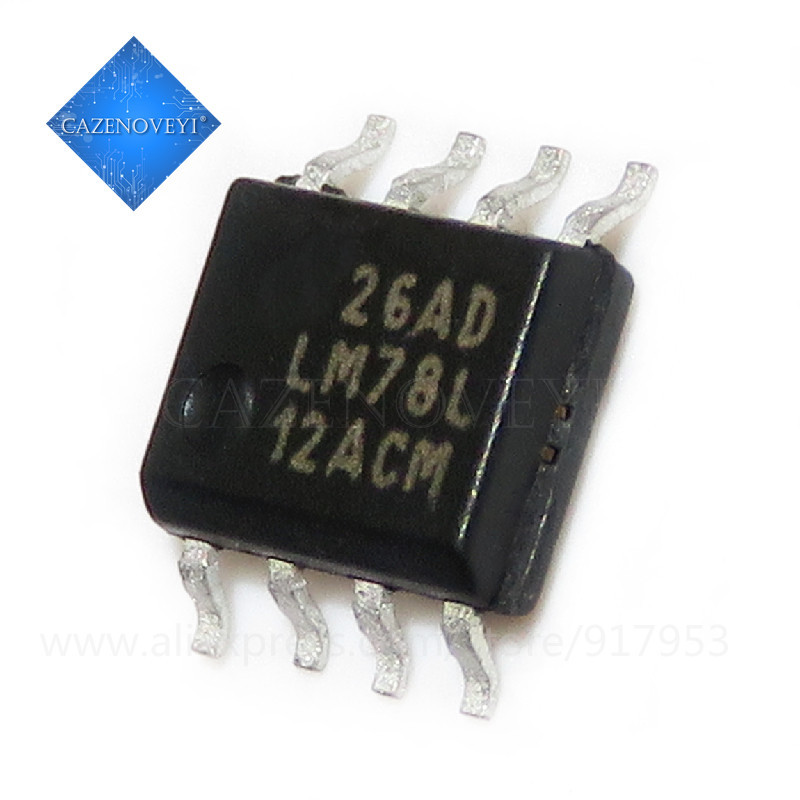 10 Mảnh 78L12A 78L12 79L12A 79L12 LM78L12ACM SOP-8 chip