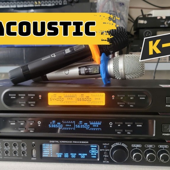 Micro Không Dây DBACOUSTIC K6000 New 2025 Cao Cấp Chất Lương-Tặng Kèm Pin Sạc.HD audio