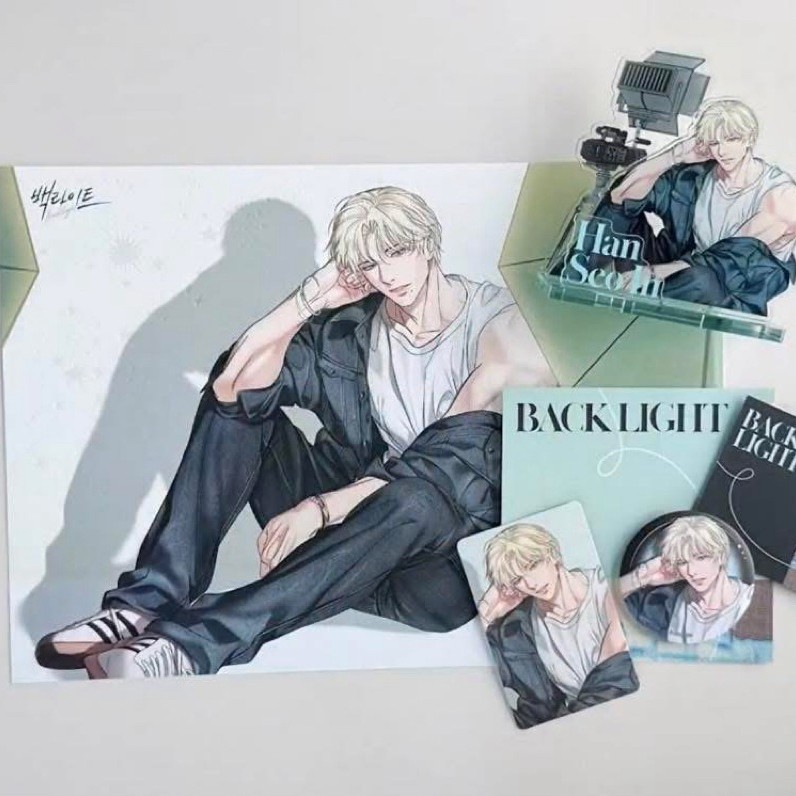 Set poster card Beltoon Backlight Seoin manhwa chính hãng