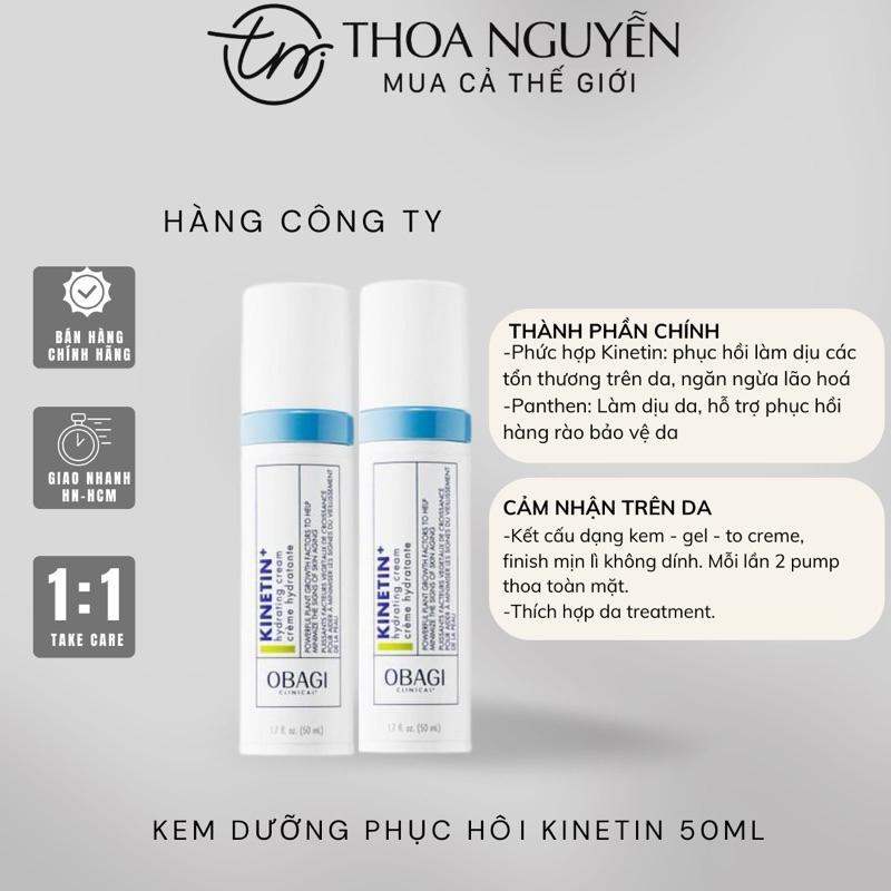[HÀNG CÔNG TY] Kem dưỡng Obagi Kinetin Hydrating Cream
