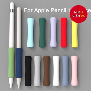 Nắp Đậy Bút Cảm Ứng Chất Liệu silicone Cho apple pencil 1 2 ​Vỏ Bọc Bảo Vệ Bút Cảm Ứng Chống Sốc / Trầy / Trượt