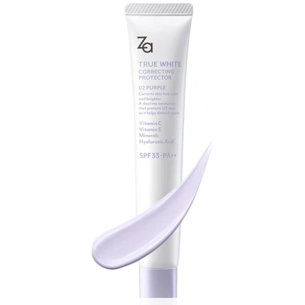 ZA Correct Skin Care Base Purple Skin Care Base Trang điểm phong phú chất lượng cao, được thiết kế c