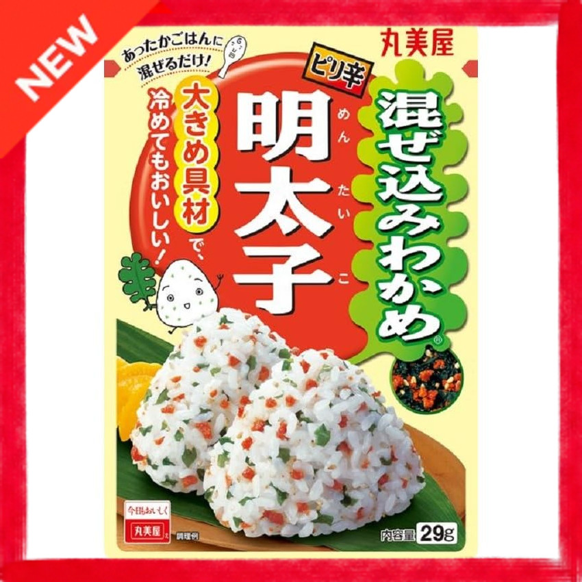 Direct from Japan MARUMIYA SHOKUHIN KOGYO Mixed wakame wakame cod roe 29g