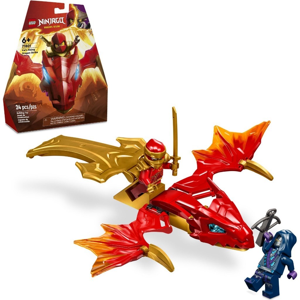 71801 Lego Ninjago Kai's Rising Dragon Strike - Rồng bay lốc xoáy của KAI  - hàng mới 2024