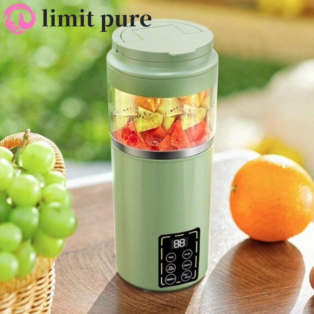 LIMIT PURE Fruit Blender Cup Màn hình kỹ thuật số Smoothie đa chức năng