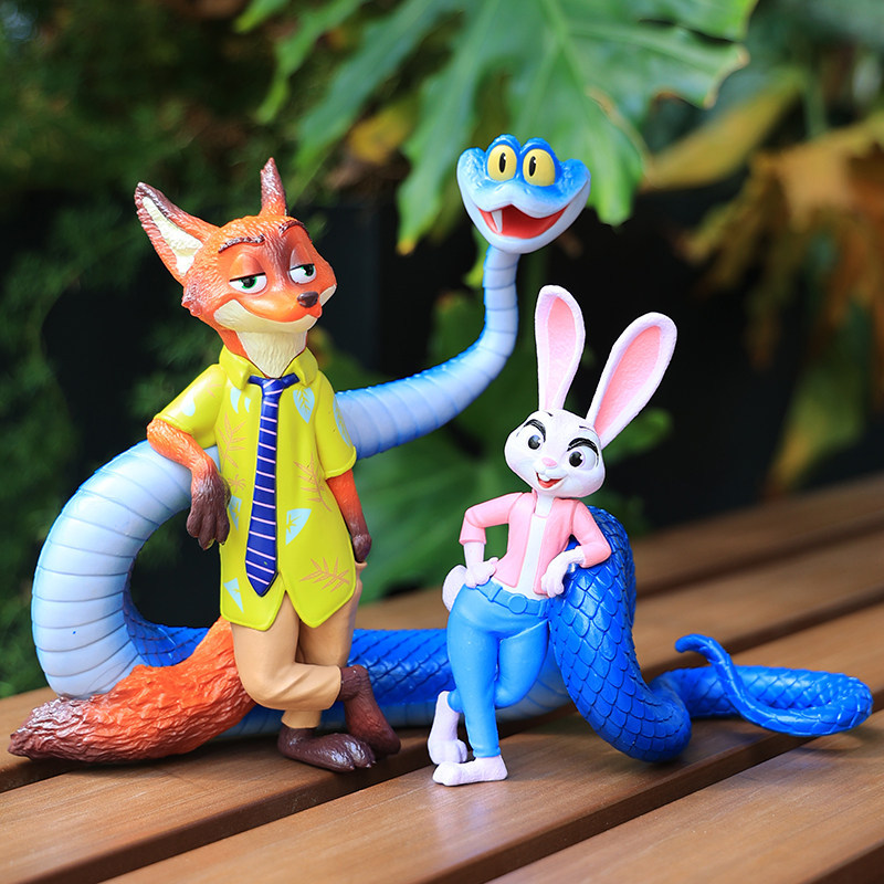 2026 Sản Phẩm Mới Phim Điên Zootopia Zootopia Hình Thỏ Judy Fox Nick Rắn Garrett Búp Bê Đồ Chơi Con 