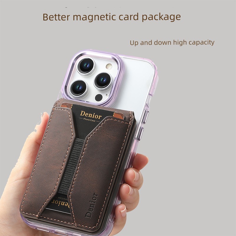 magsafe wallet ví magsafe iphone Magsafe Giá Đỡ Thẻ Từ Tính Điện Thoại Di Động Túi ID Từ Tính Mạnh M
