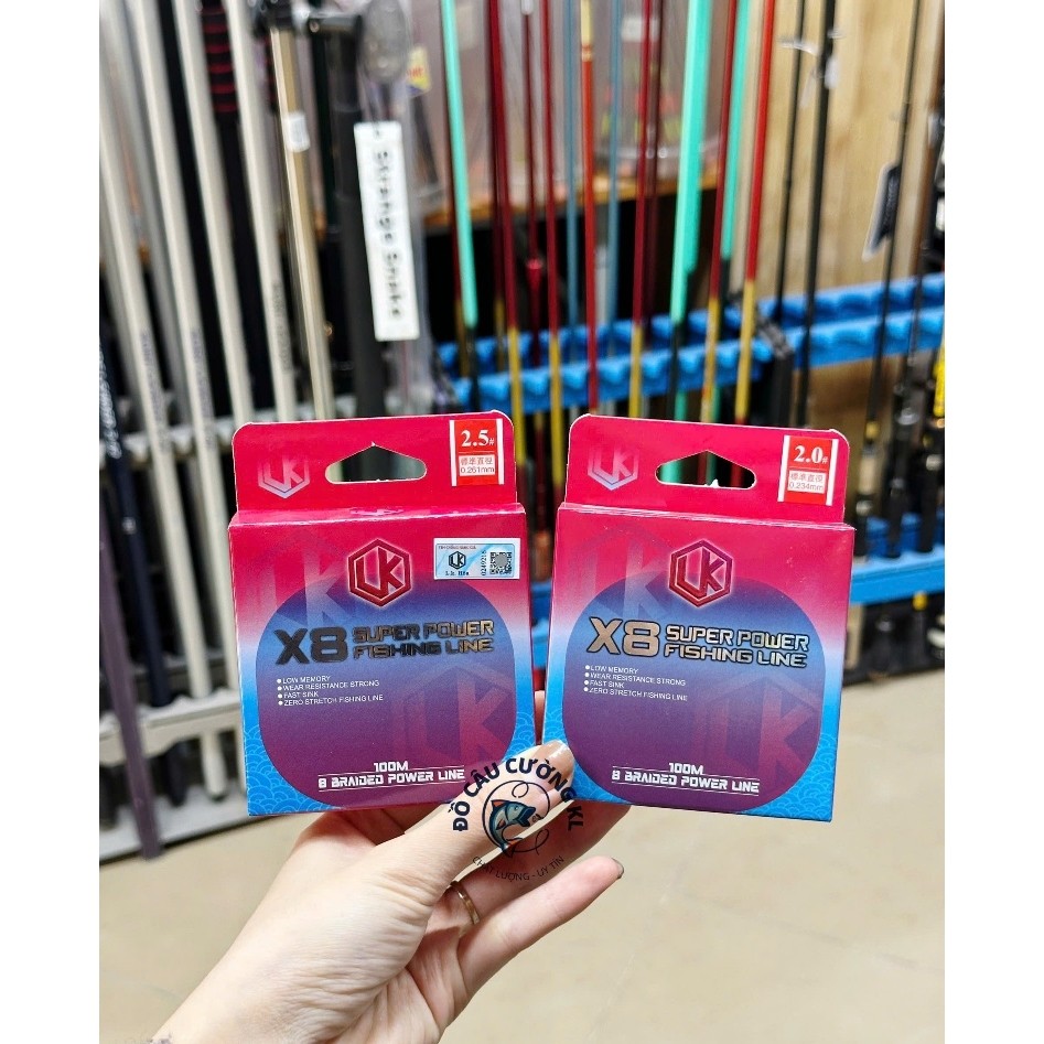 Dù LK X8 chuyên Lure 100m