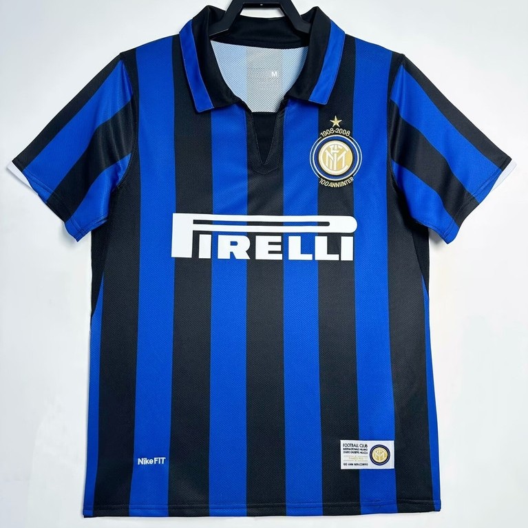 Áo retro Inter Milan sân nhà mùa 2007-2008, kích cỡ:S-XXL