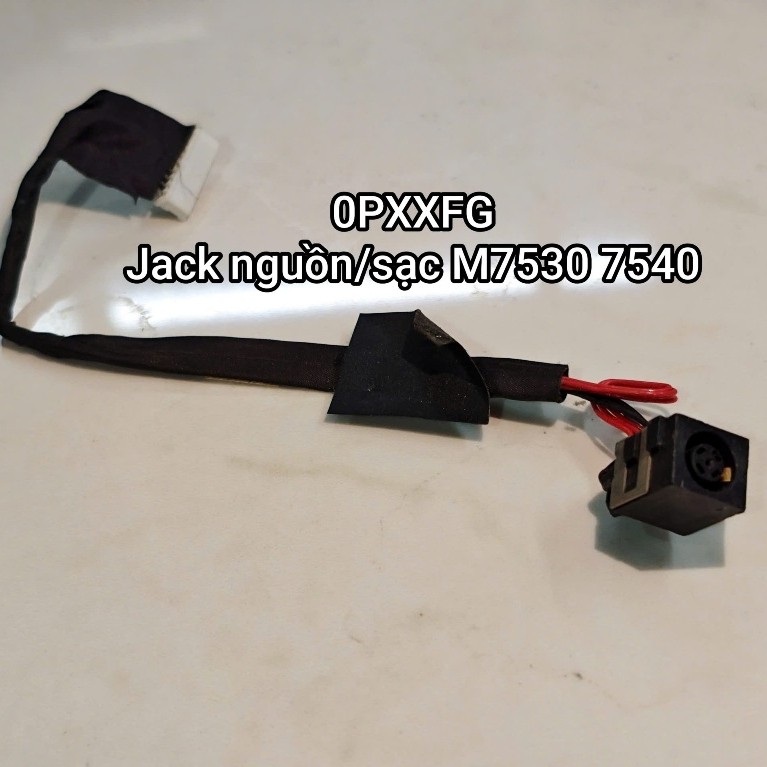 Jack nguồn/Chân sạc Laptop Dell Precision 7530 7540 M7530 M7540 0PXXFG PXXFG zin tháo máy