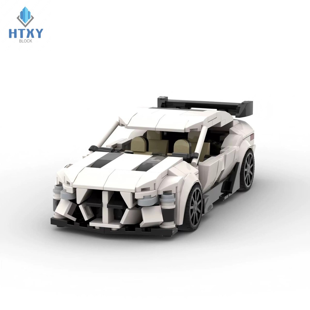 [Xe BMW M3 G80] Đồ chơi mô hình khối xây dựng cho trẻ em 327 CÁI Gạch Quà tặng DIY cho người lớn Xe 