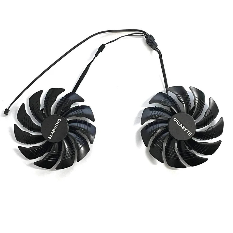 PLD09210S12HH T129215SU 88mm 4pin 0.5A RX570 580 Quạt GPU Cho Radeon Aorus RX580 / 570 Gigabyte GV-R