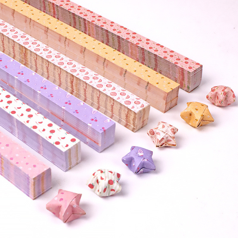  Chenyang Culture Star Stripe Fruit Paradise In hai mặt 600 tờ PVC Frosted Boxed Lucky Star Fruit Or