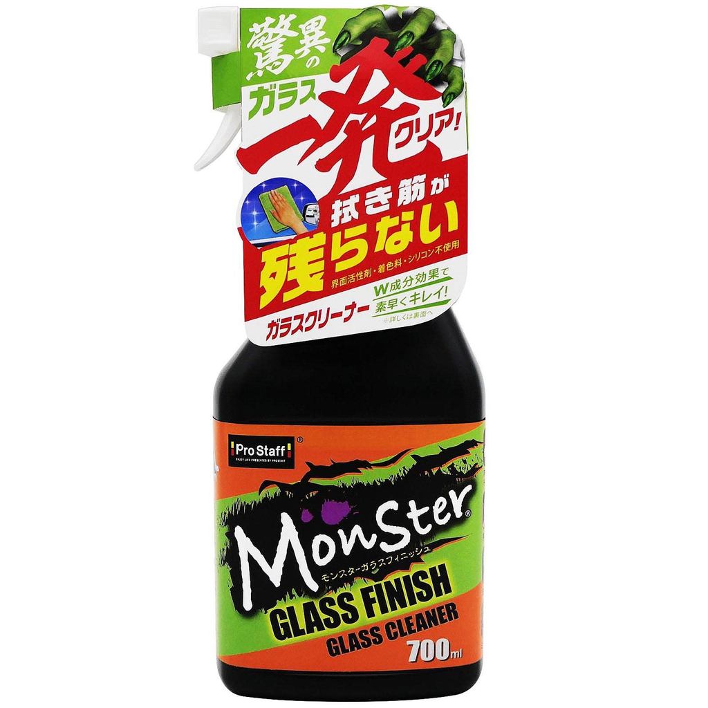 Prostaff Car Wash Supplies Glass Cleaner Monster Glass Finish Interior Window Non-Silicone Type Alco