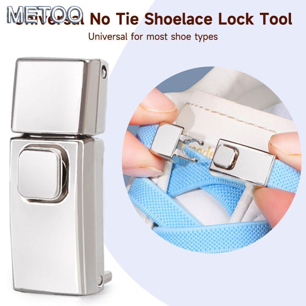 MT Dây Giày Lười Không Dây Khóa Dây Giày One Click Mở Đóng Fixer Dây Giày Co Giãn Cho Nam Nữ Trẻ Em 