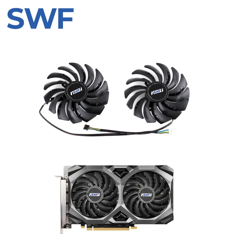* Quạt làm mát 95MM PLD10010S12HH VENTUS cho MSI RTX 3060 3070 Ti 6600XT VENTUS 2X OC Quạt làm mát C