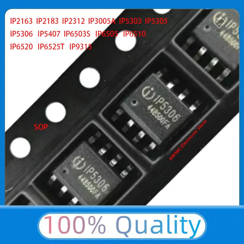5 CÁI IP2163 IP2183 IP2312 IP3005A IP5303 IP5305 IP5306 IP5407 IP6503S IP6505 IP6510 IP6520 IP6525T 