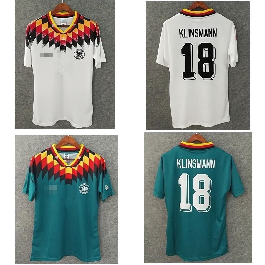 S-XXL còn hàng 1994 Áo bóng đá sân khách cổ điển Đức-FG001