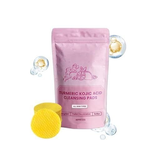 Miếng đệm Kojic cid, Tấm làm sạch nghệ Kojic cid, Tấm tẩy tế bào chết mặt bằng nghệ, Tấm tẩy tế bào 