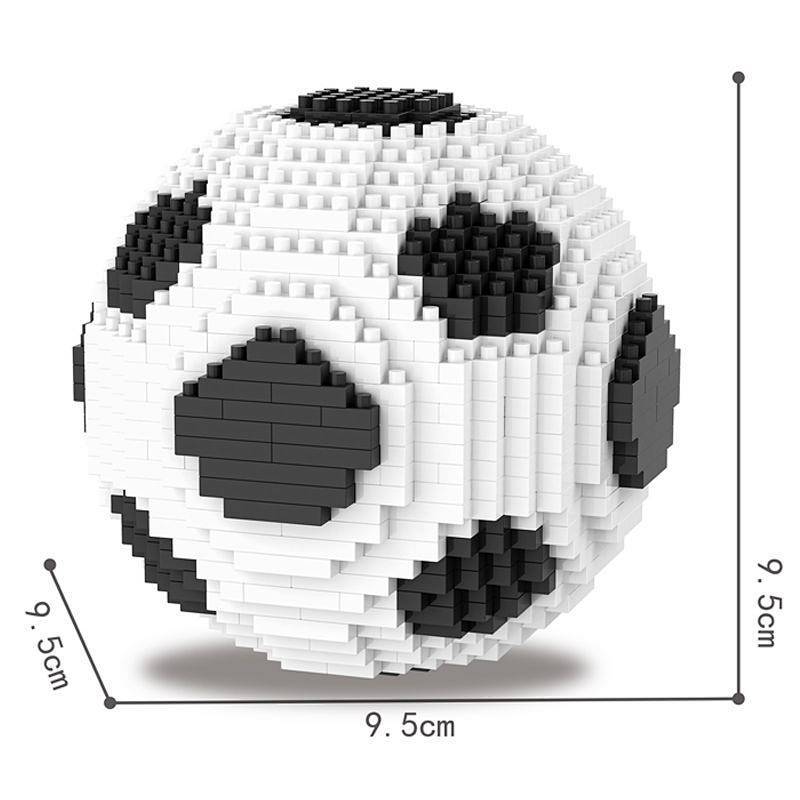 Football World Cup Micro-Particle Assembled Building Blocks Educational Children's Toys Model Boy Gi