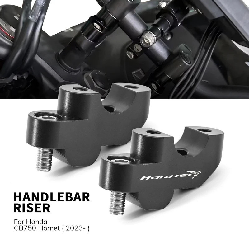 Tay Lái Xe Máy Nâng Kéo Tay Cầm Thanh Kẹp Mở Rộng Adapter Cho Xe Honda CB750 Hornet 2023- CB 750