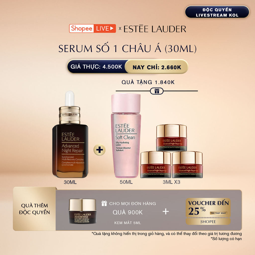 [Ưu Đãi Livestream] Tinh chất (Serum) phục hồi chống lão hóa Estee Lauder Advanced Night Repair Mult