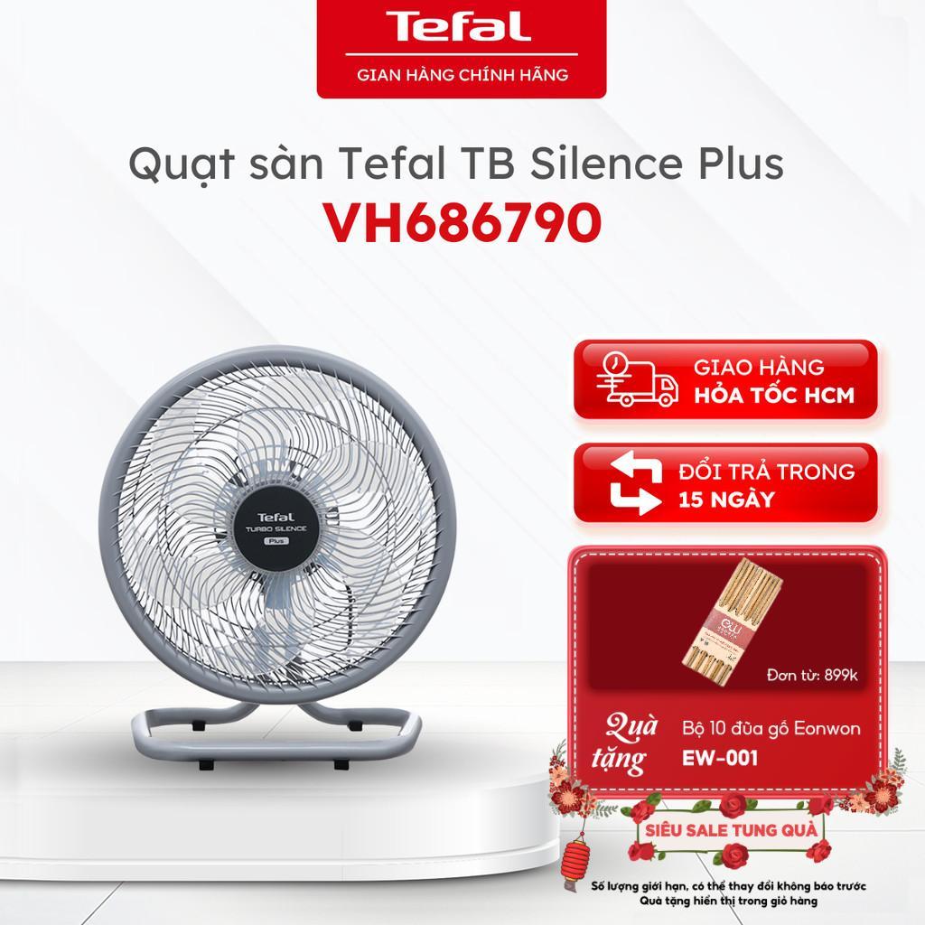 Quạt sàn Tefal Turbo Silence Plus VH686790 - 80W, 6 cánh quạt, quạt êm <50db |Bảo hành 24 tháng
