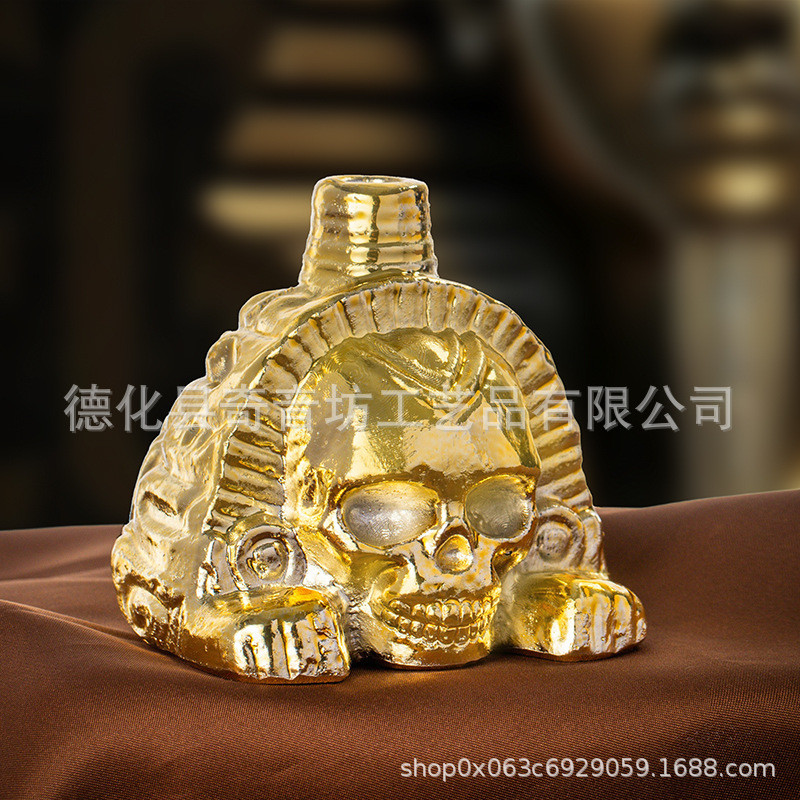 Biểu tượng văn hóa Maya Aztec Death Whistle Handmade độc đáo Sinh tồn ngoài trời Cắm trại cần thiết