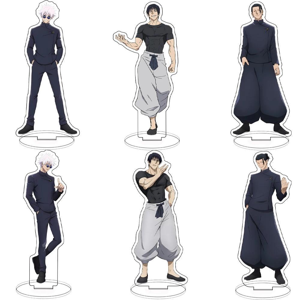 Jujutsu Kaisen Mica Medium Standee Itadori Yuji Satoru Gojo  s Homo Creative Boy Toys Doll