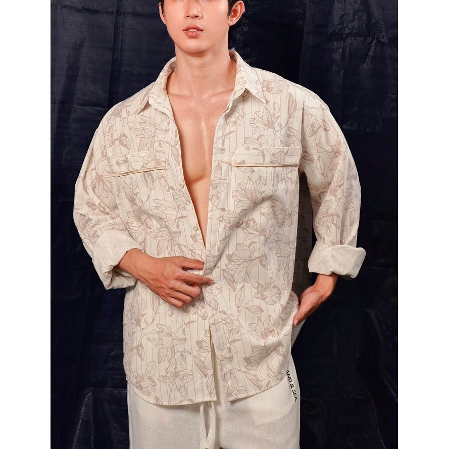 BLOSSOM SHIRT - LINEN - MAGNUS MENWEAR