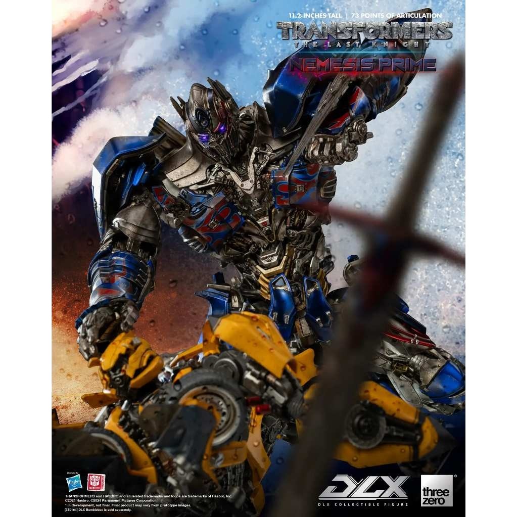 Mô Hình Threezero: Transformers: The Last Knight - DLX Nemesis Prime [Hàng New]