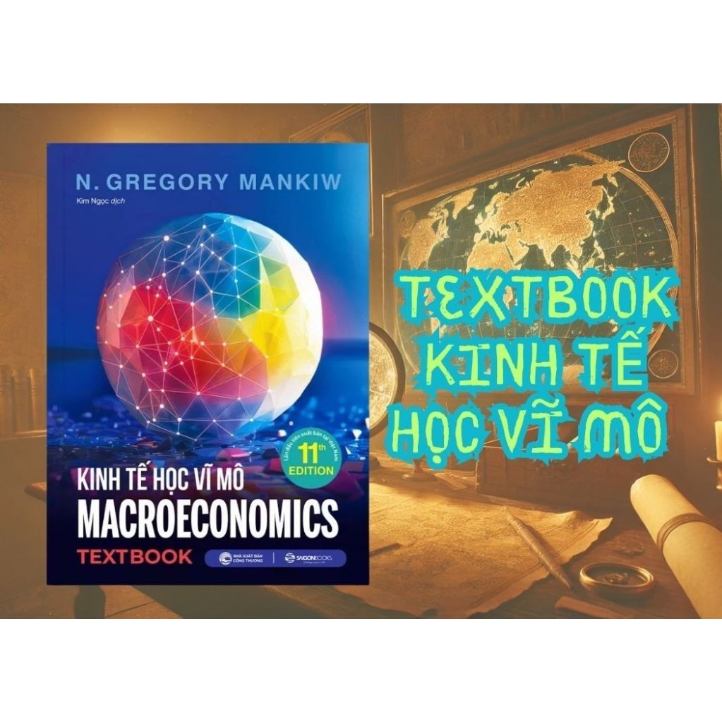 Sách - Textbook Kinh Tế Học Vĩ Mô - Macro Economics - SGB