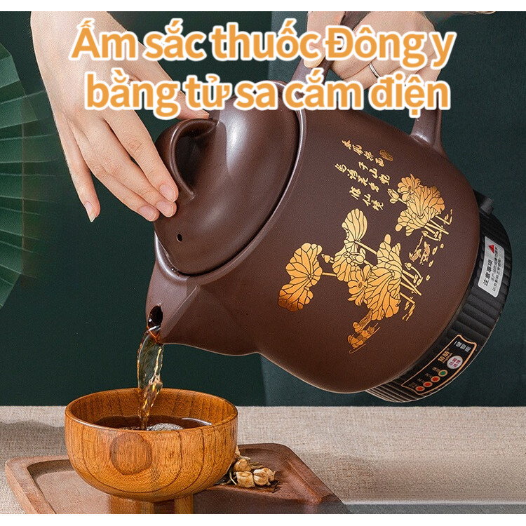 Am sa tu nau thuoc dong y tu dong hoan toan cam dien nau thuoc bac dung cho gia dinh