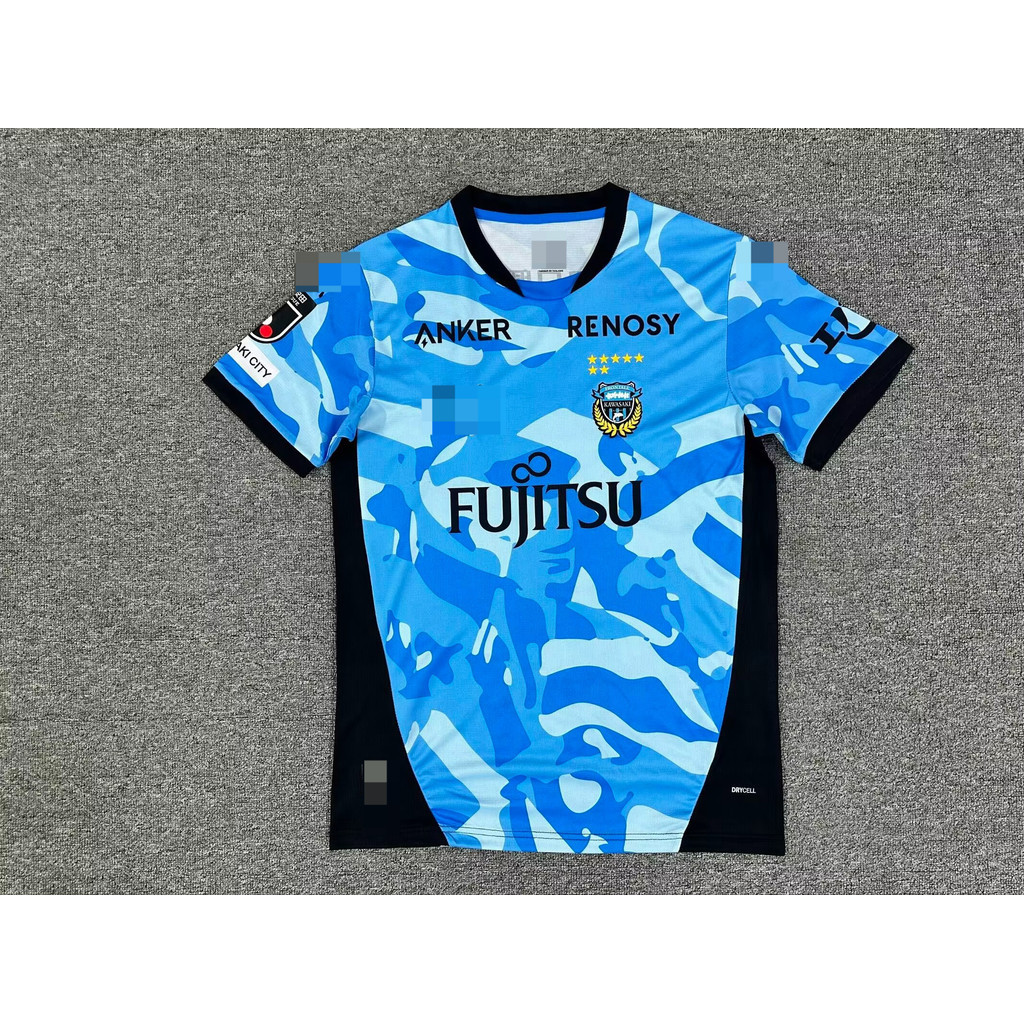 Người hâm mộ 2627 Kawasaki Frontale sân nhà mới bóng đá tay ngắn chất lượng cao S-4XL