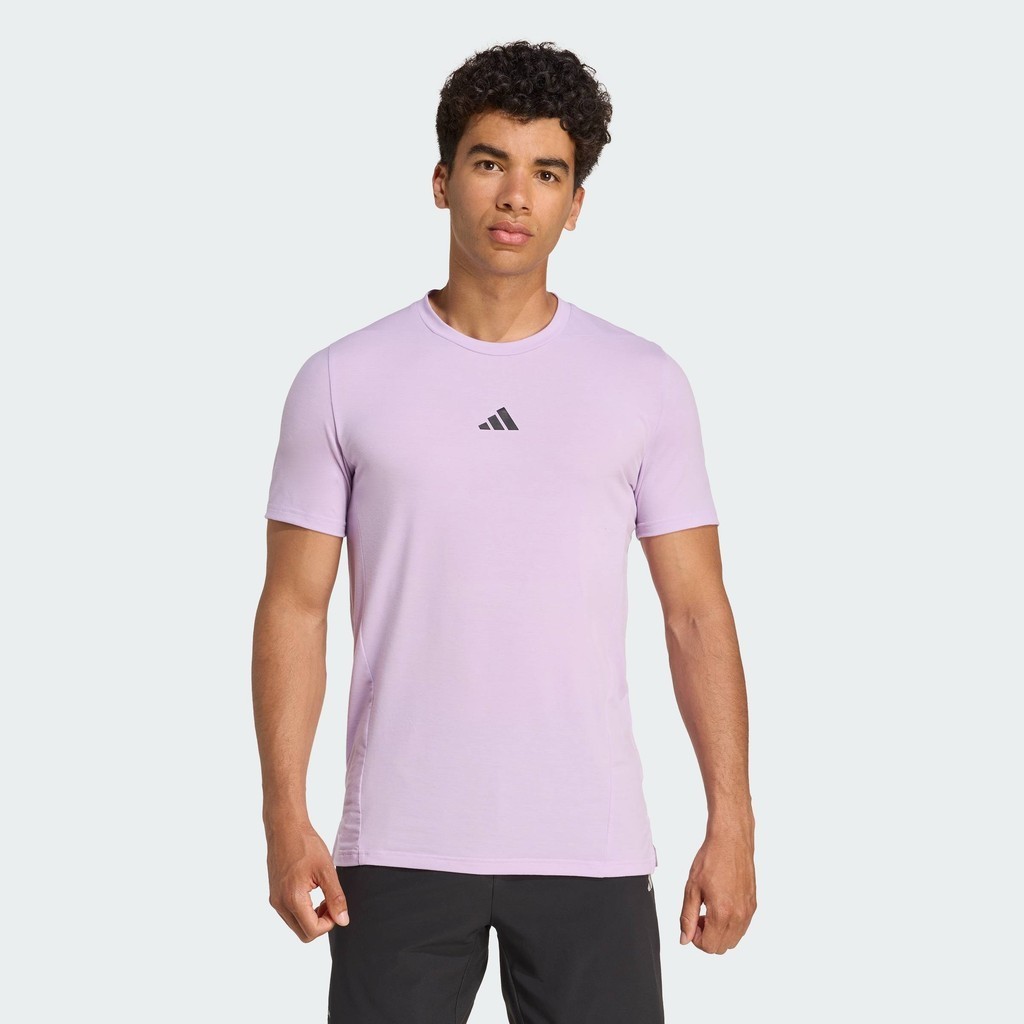 adidas Gym & Training Áo Thun Tập Luyện Designed for Training Nam Màu tím JX3291