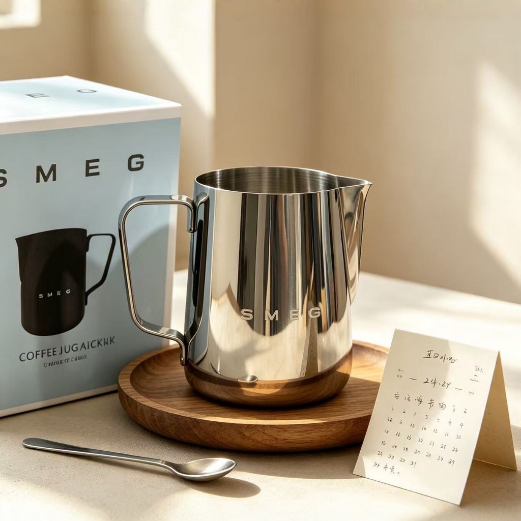 Cà phê Latte nghệ thuật Pitcher với quy mô cốc sữa Pitcher Latte nghệ thuật bọt sữa Handless Pitcher