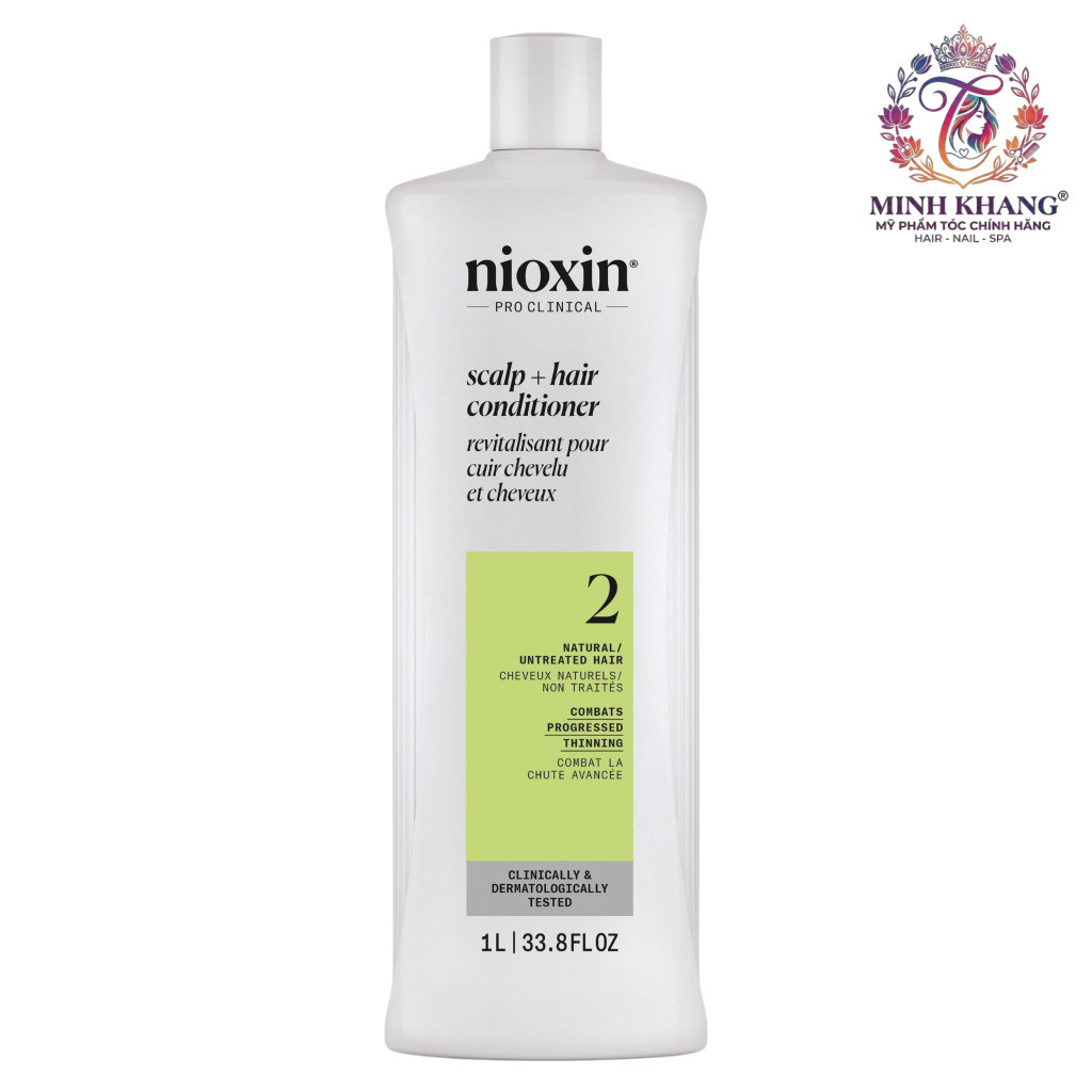 Dầu xả chống rụng tóc Nioxin System 2 Conditioner 1000ml ( New 2025) [ MK ]