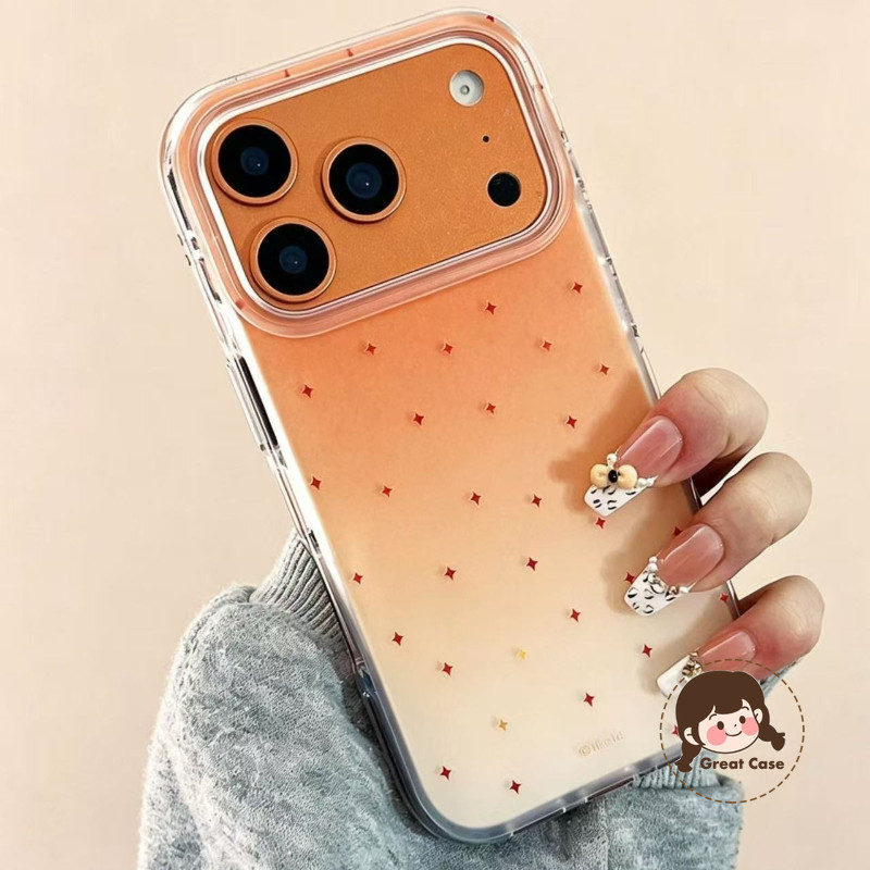 Ins Style Dần dần Màu cam Vỏ cho Realme Note 70 70T 60 60x 50 Narzo 80 Lite 70 60 20 Pro 70x 60x 50 